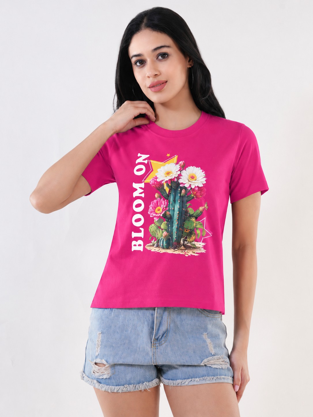 Cactus Printed T-Shirt