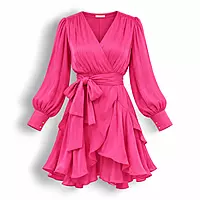 pink dress