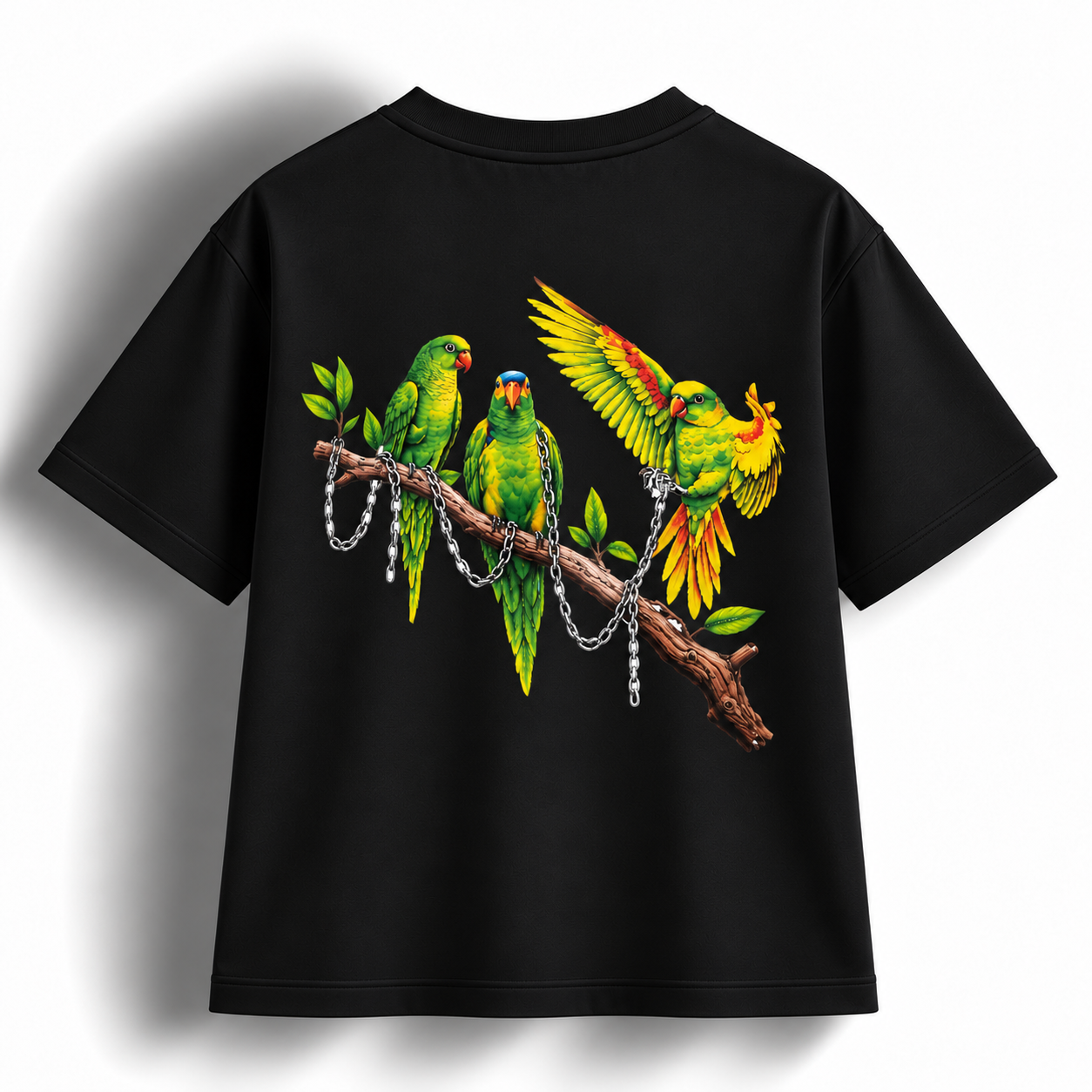 Parrot Print T-Shirt
