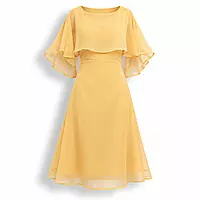 cape dress