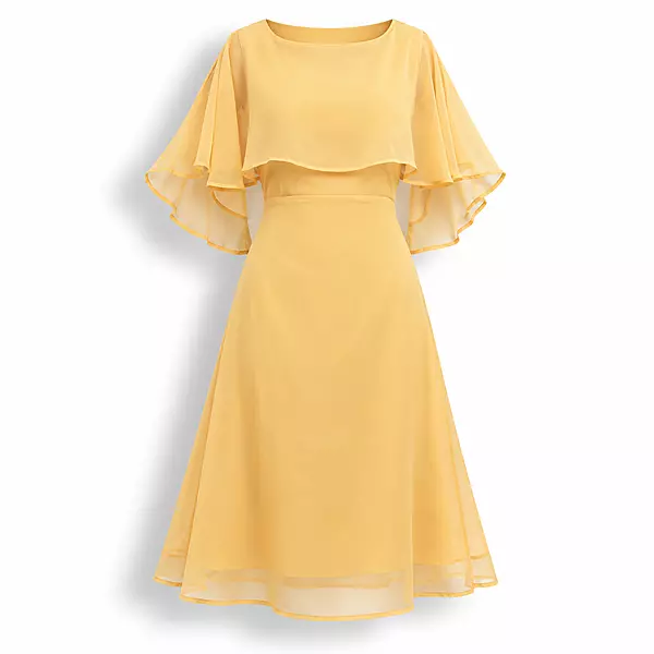cape dress