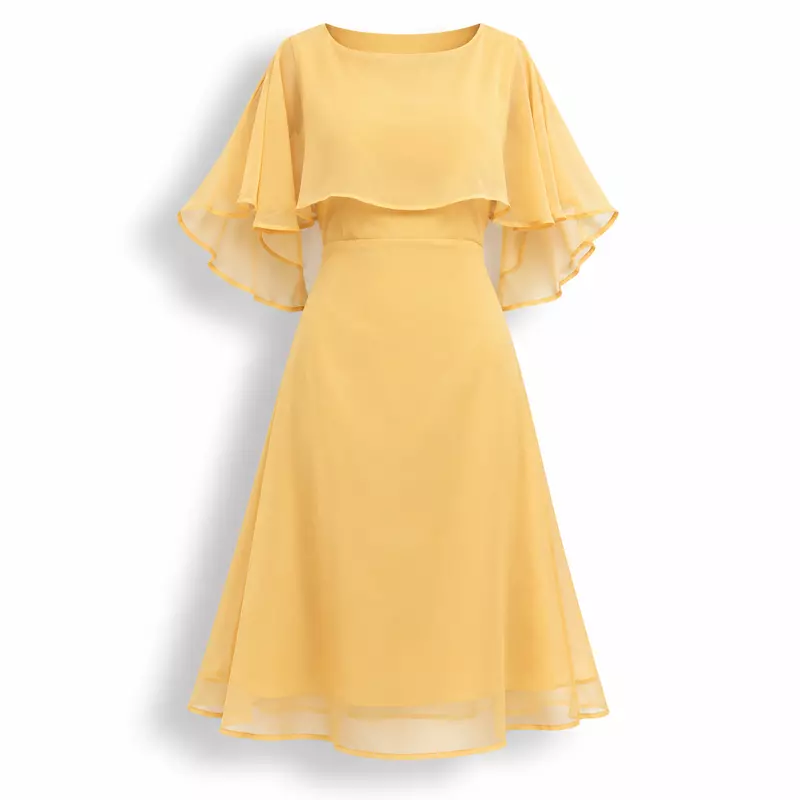 cape dress