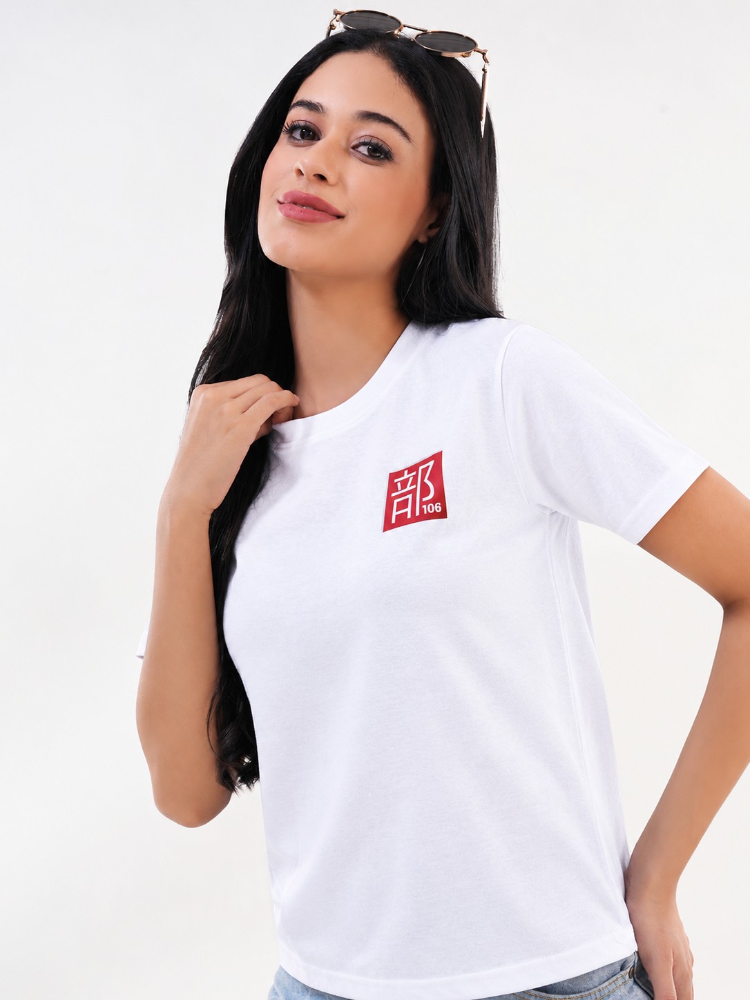 Rose Back-print T-shirt