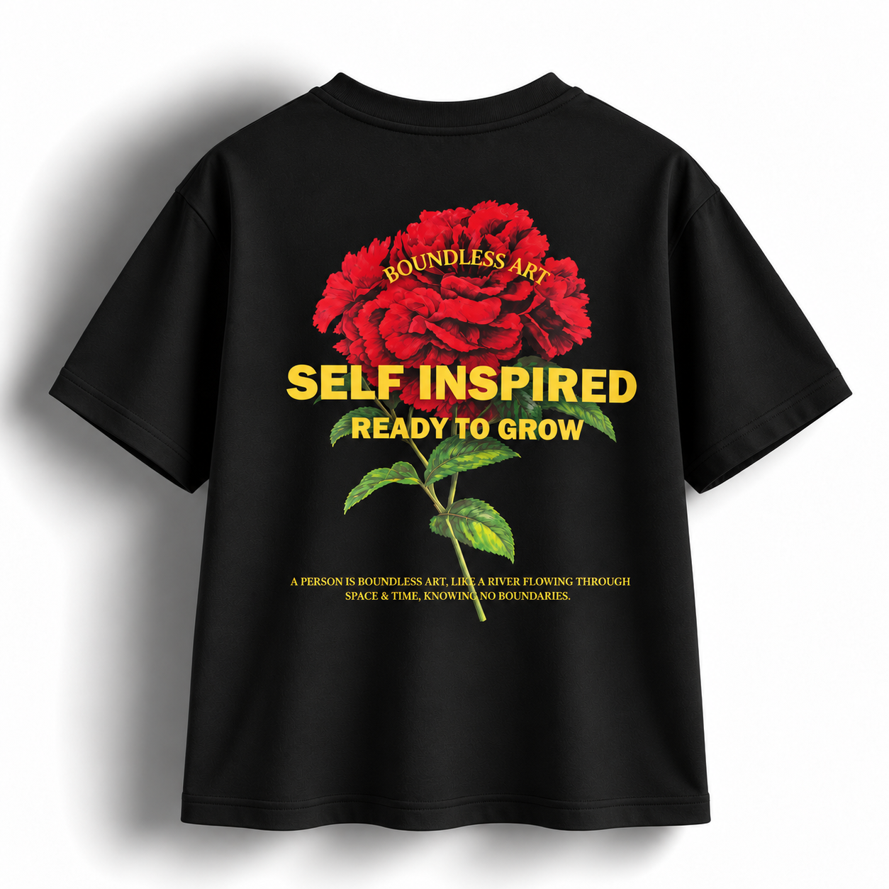 Rose Back-printed T-shirt