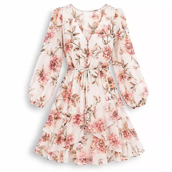 white floral