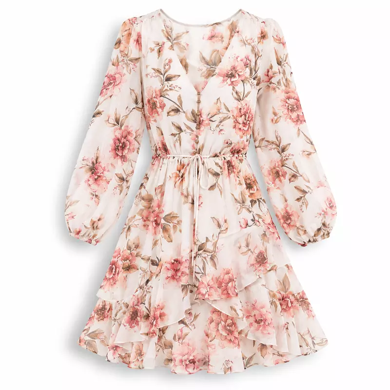 white floral