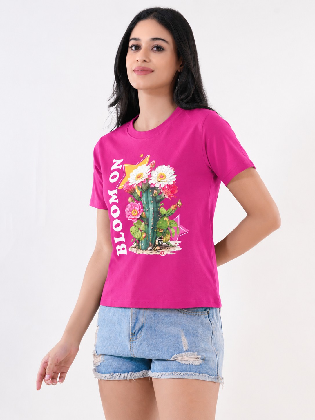 Cactus Printed T-Shirt