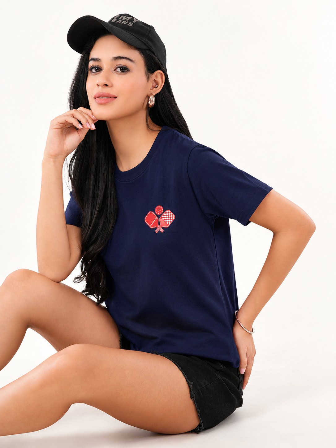 Racket & Ball Printed T-shirt