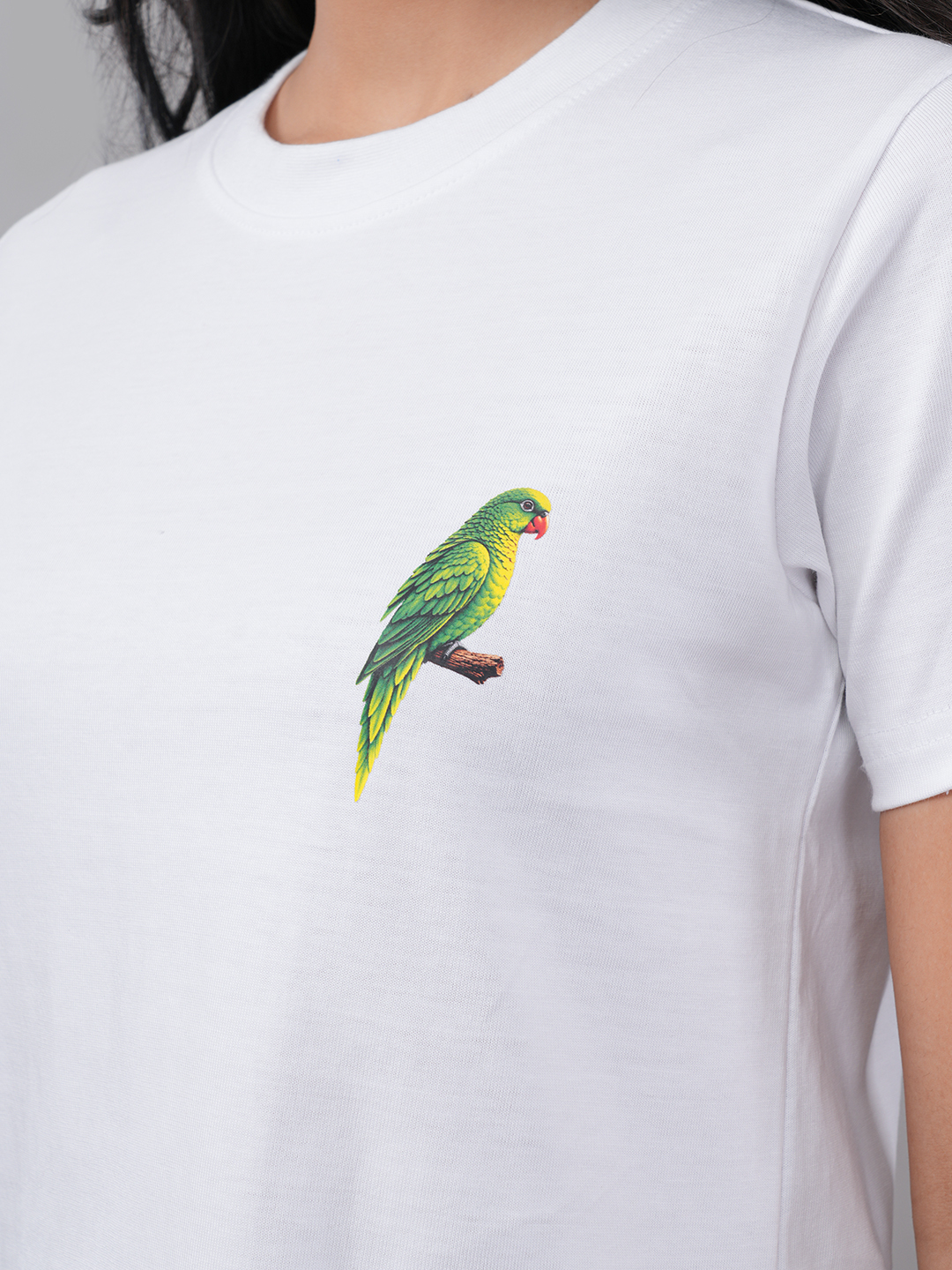 Parrot Printed T-Shirt