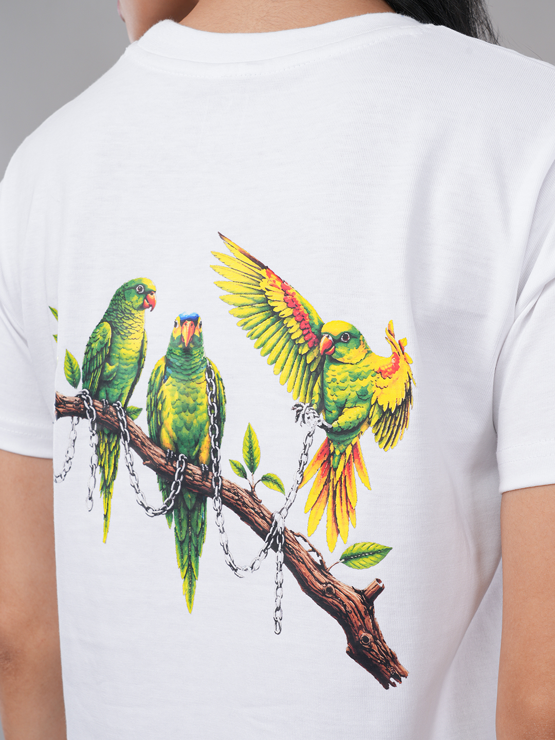 Parrot Printed T-Shirt