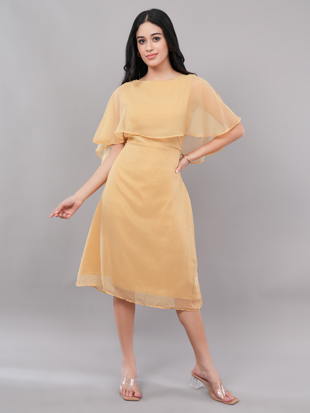 cape dress