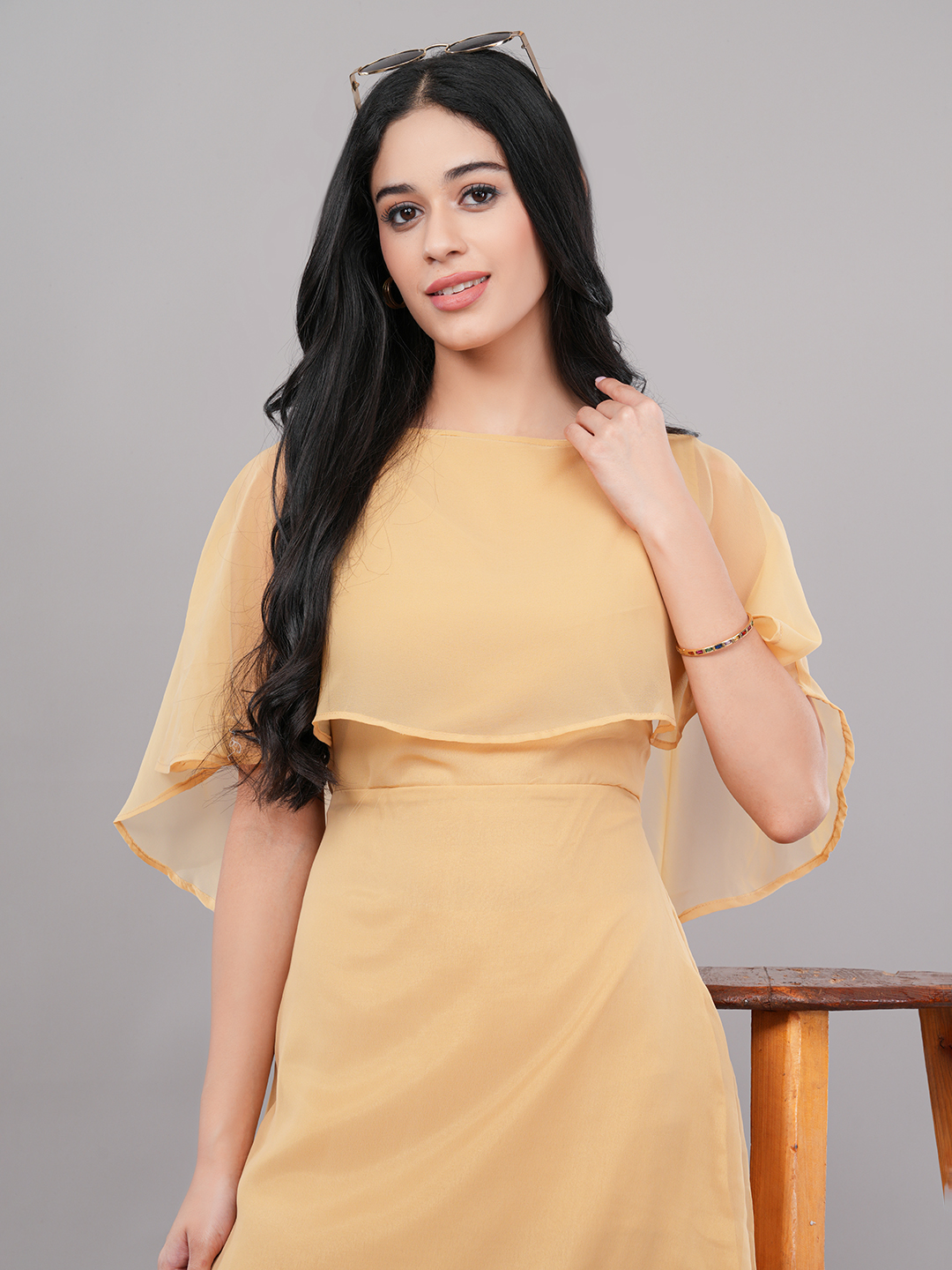 cape dress