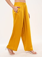 Mustard Embroidery Co-ord Set