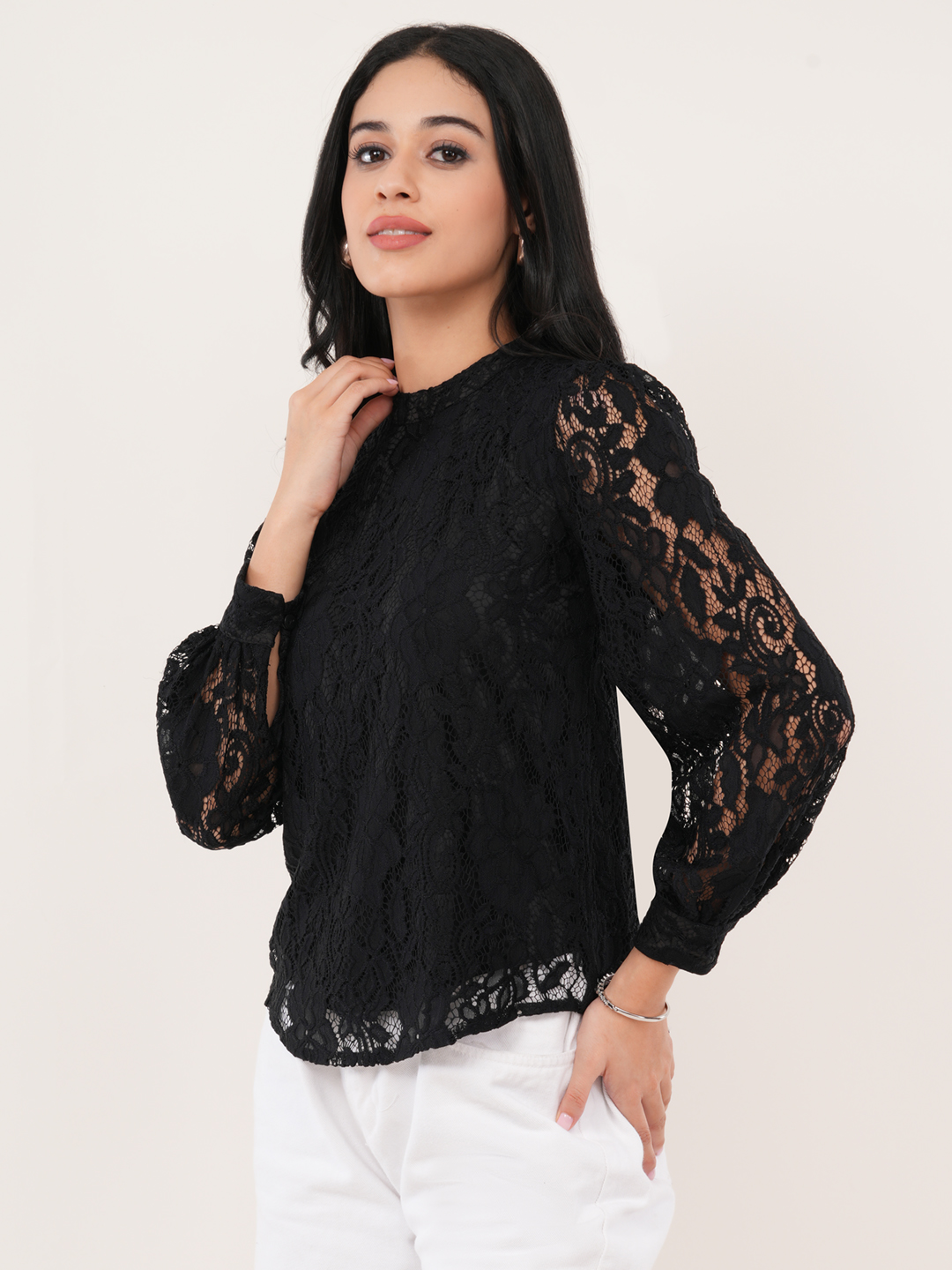 Floral Lace Top