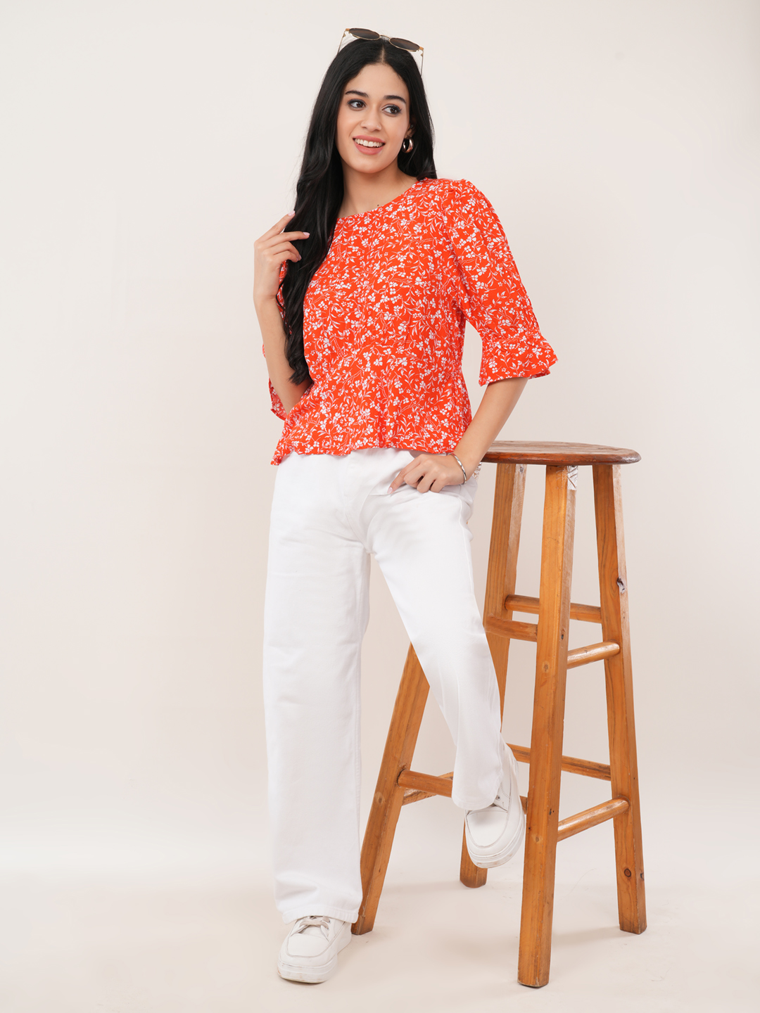 Floral Printed Top