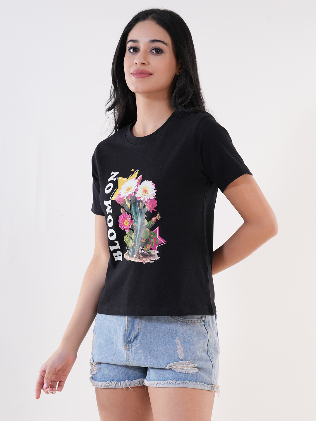 Cactus Print T-Shirt