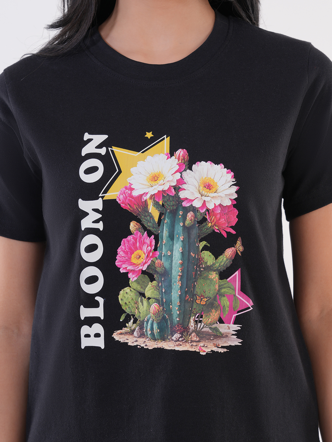 Cactus Print T-Shirt