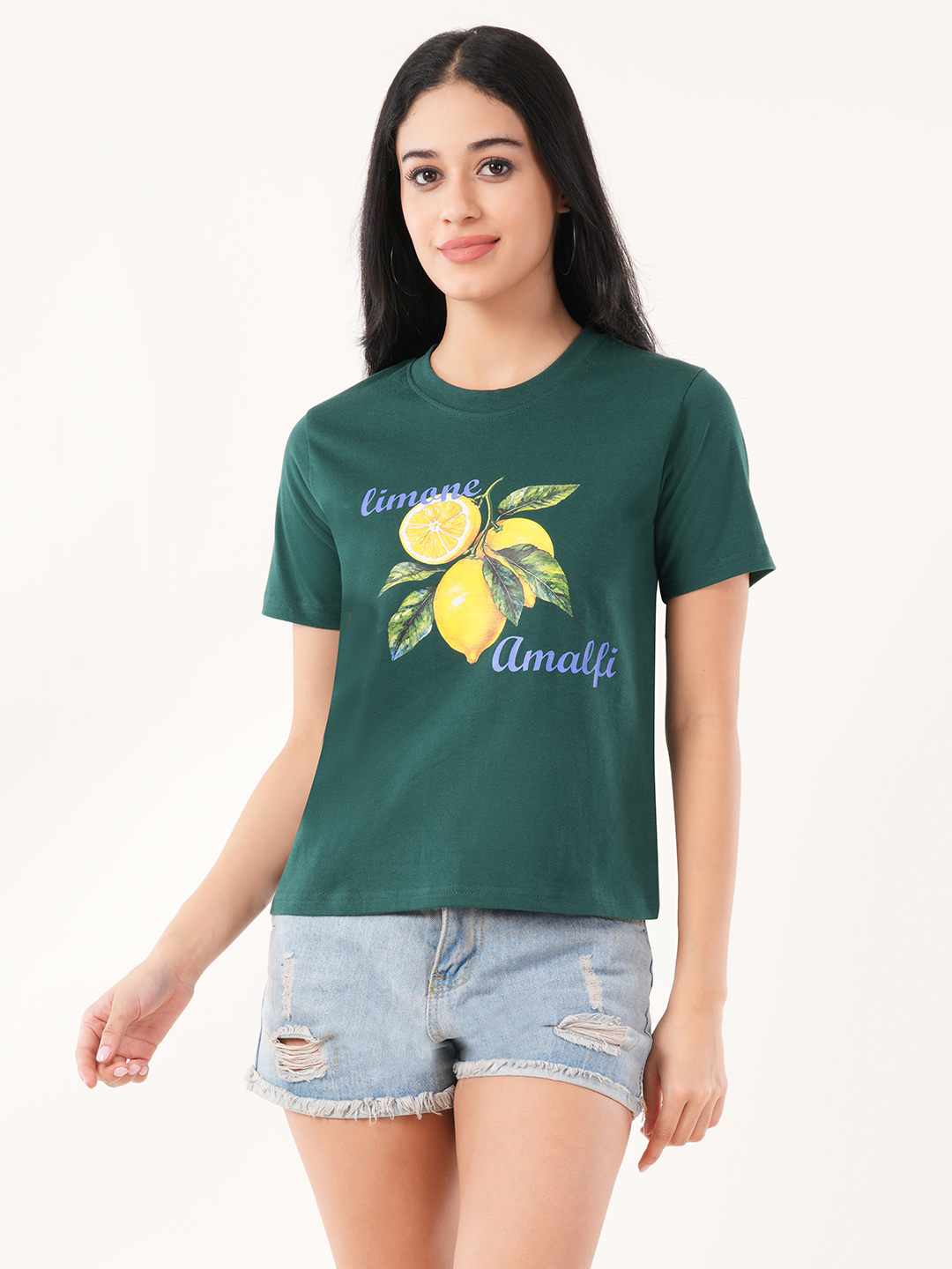 Lemon Print T-shirt