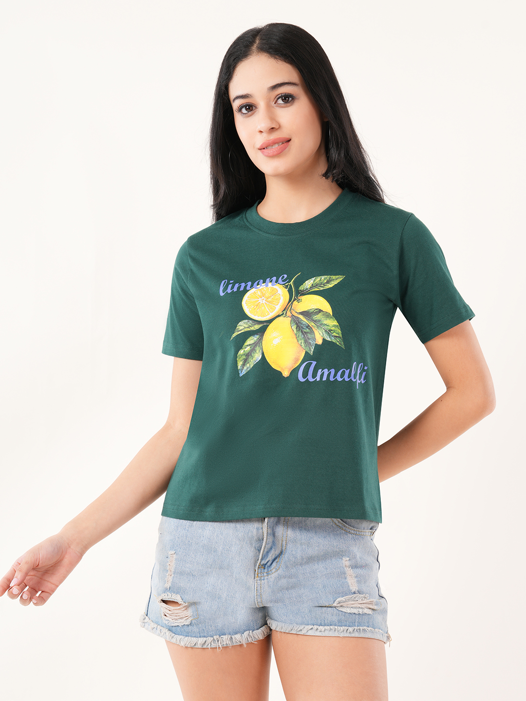 Lemon Print T-shirt