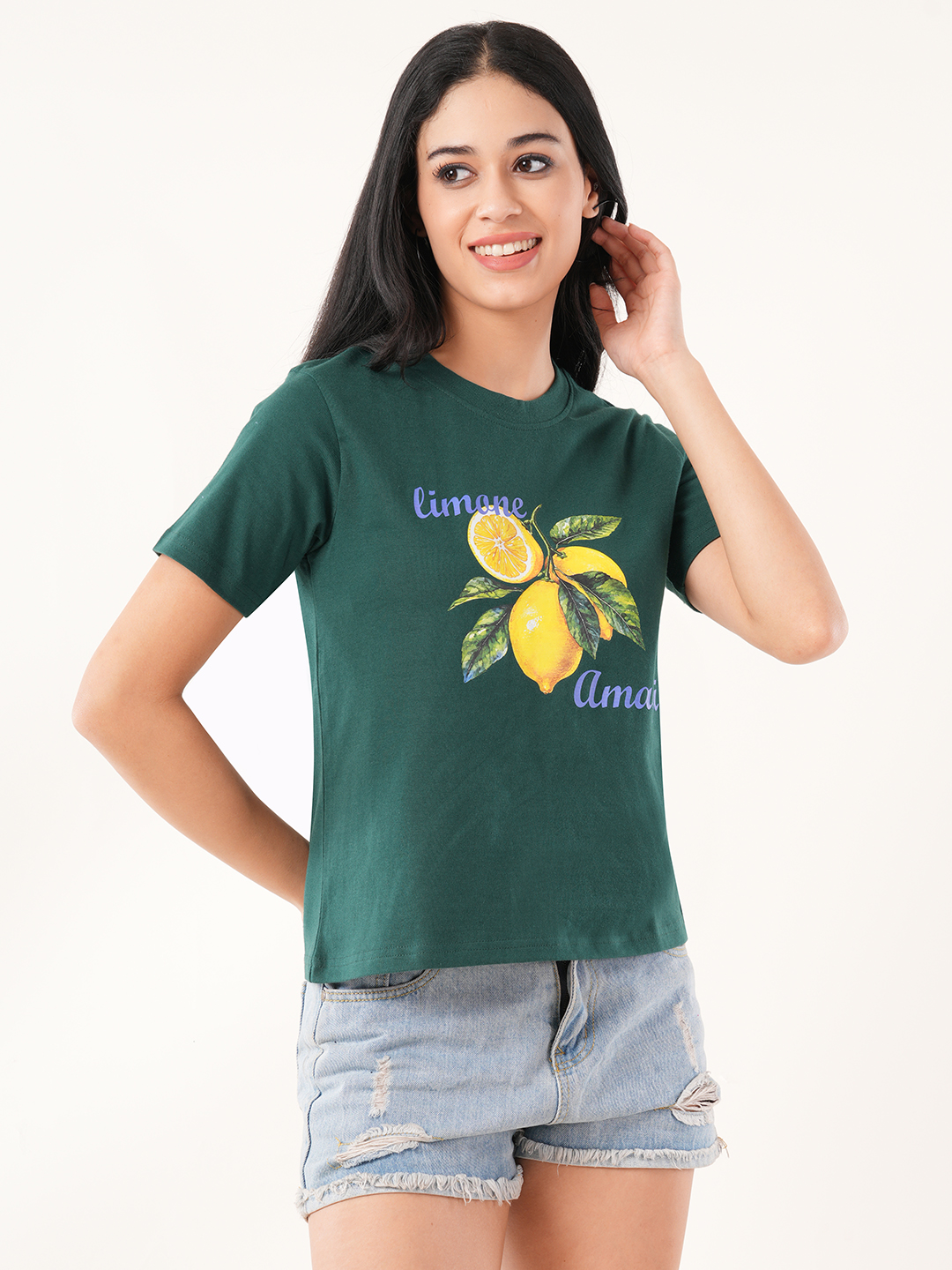 Lemon Print T-shirt