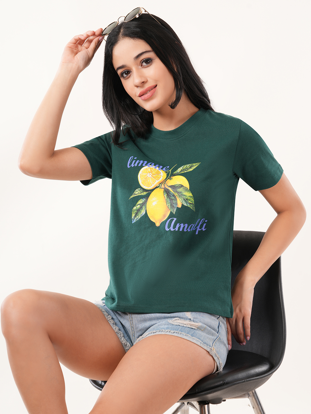 Lemon Print T-shirt