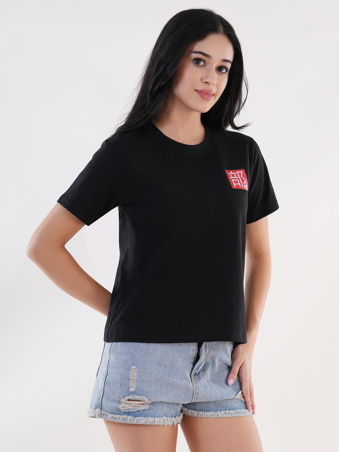 Rose Back-printed T-shirt