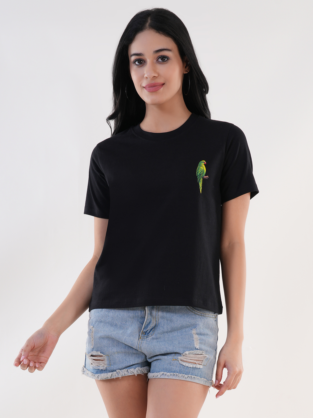 Parrot Print T-Shirt