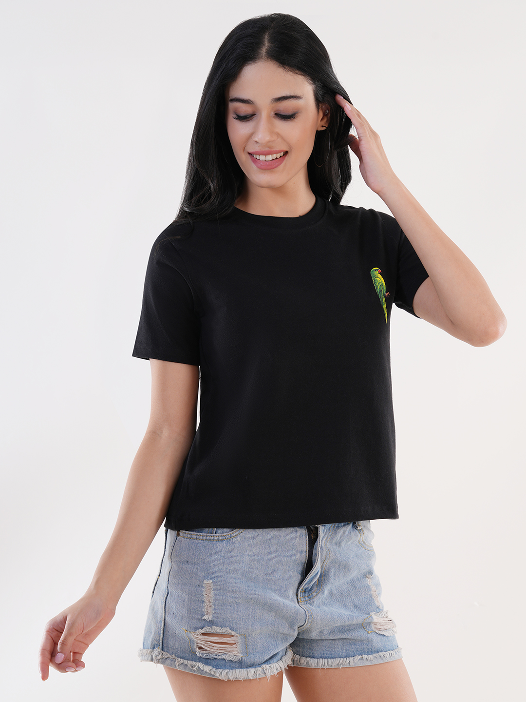 Parrot Print T-Shirt