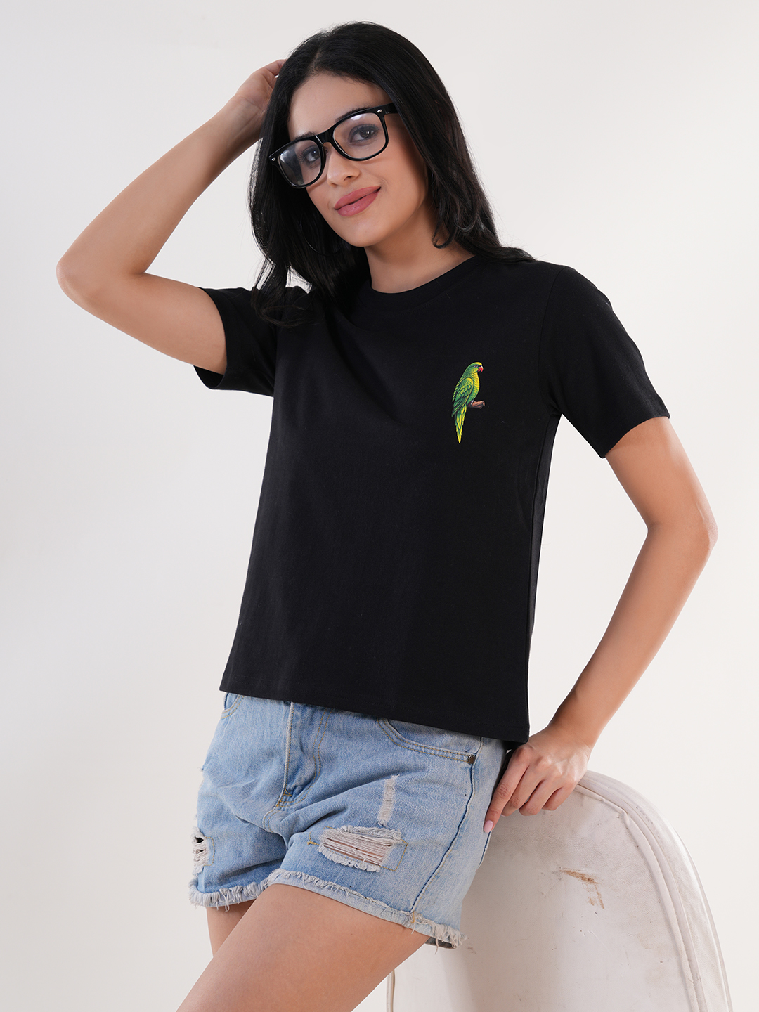 Parrot Print T-Shirt