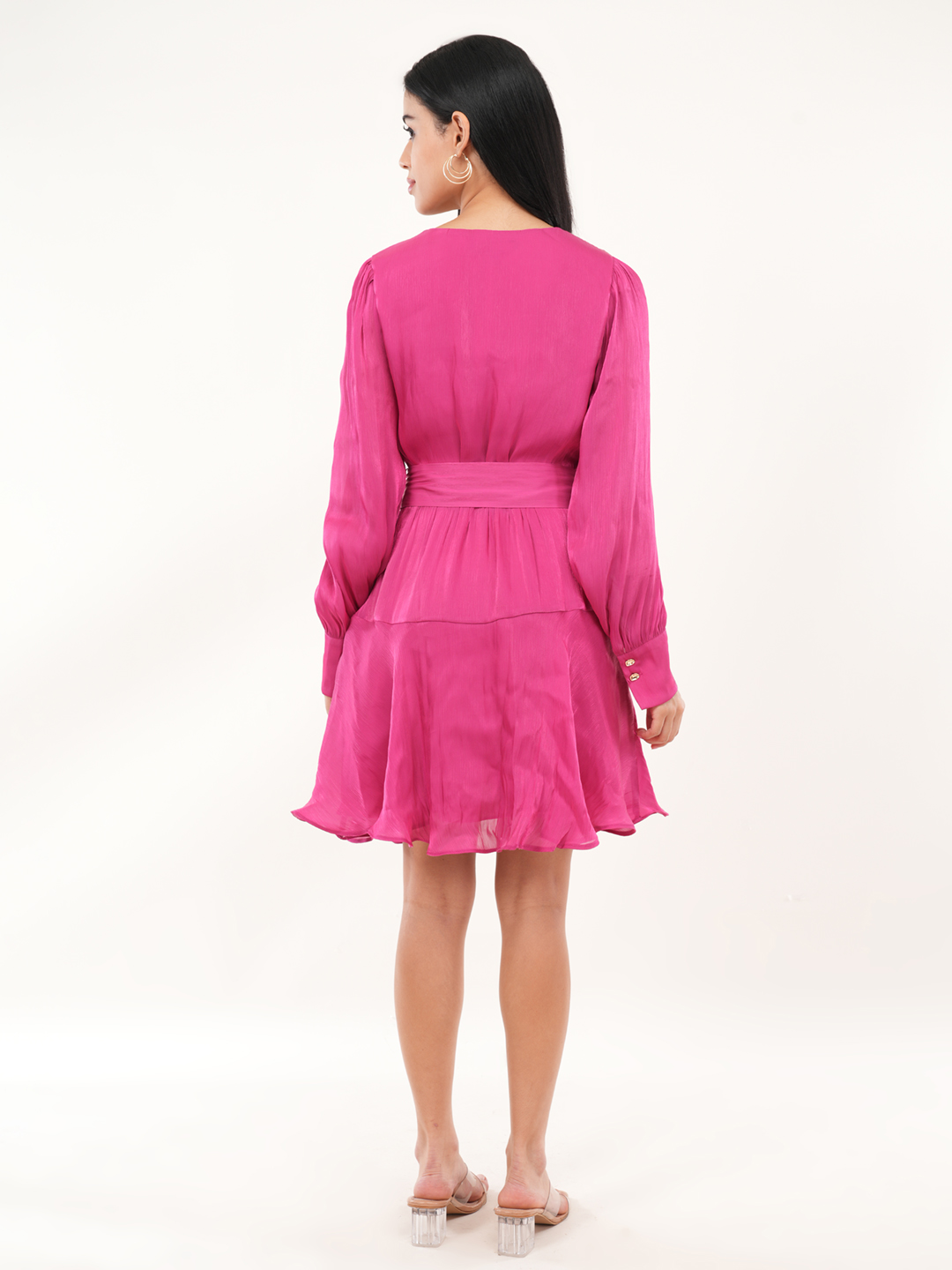 pink dress
