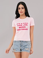 Typography Printed T-shirt
