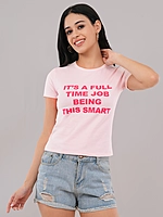 Typography Printed T-shirt