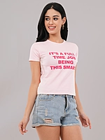 Typography Printed T-shirt