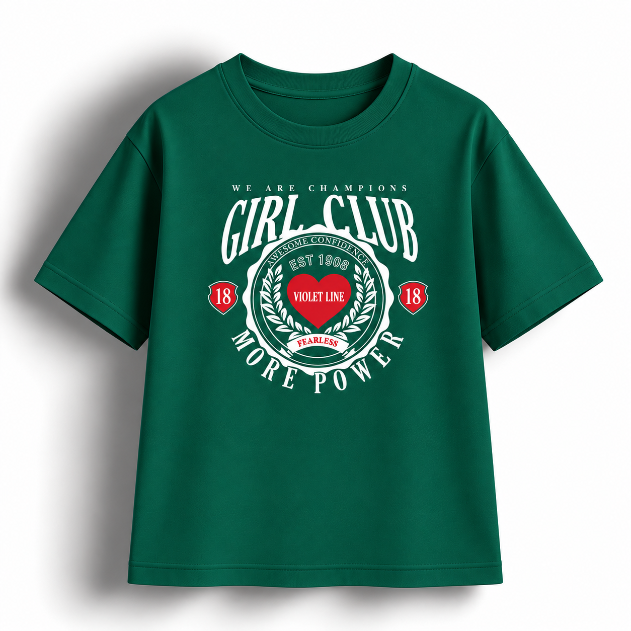 Heart Shaped Typography T-shirt