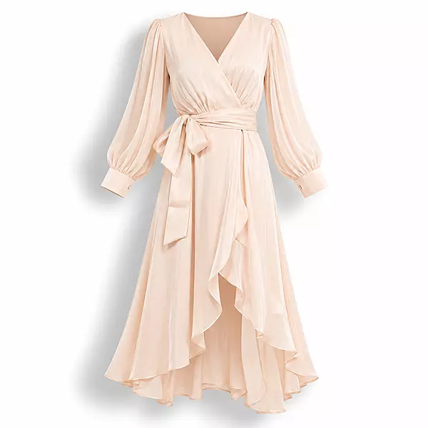 satin dress