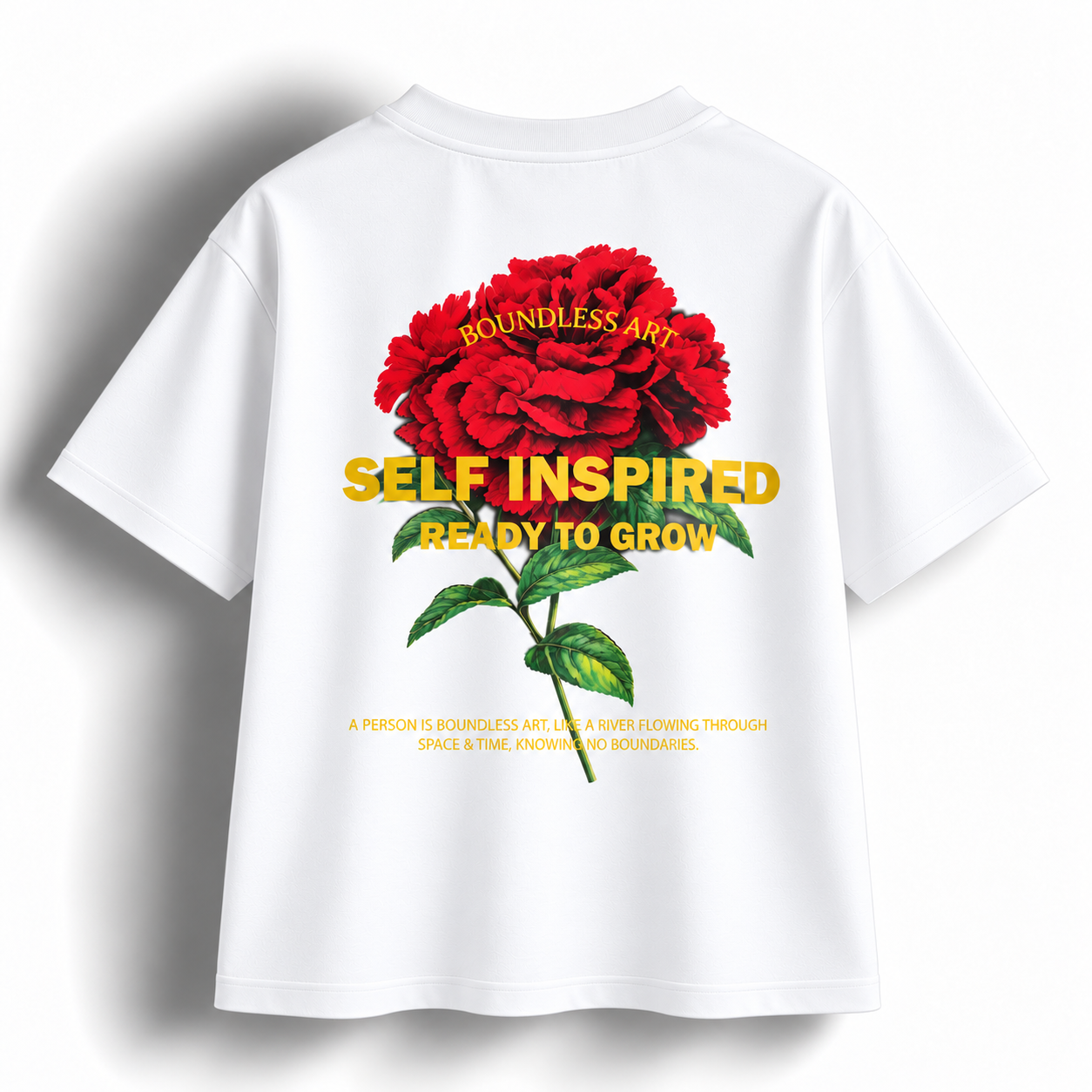 Rose Back-print T-shirt